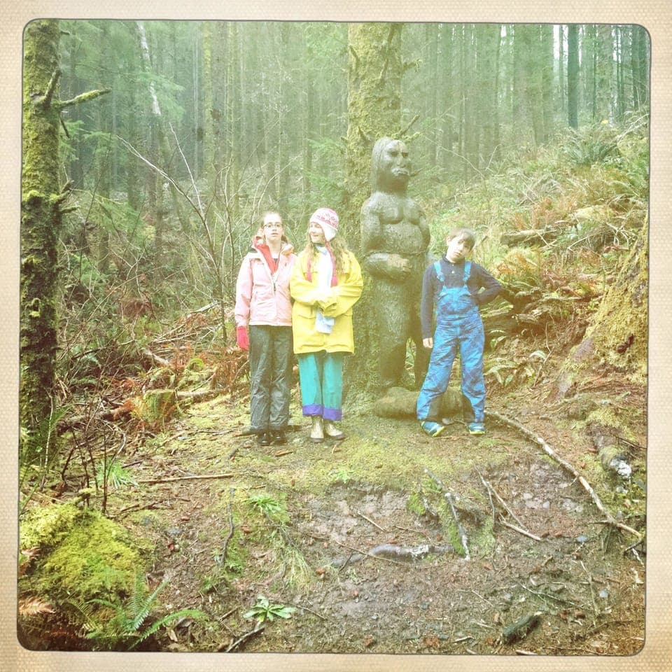 Bigfoot rumored to be in the area