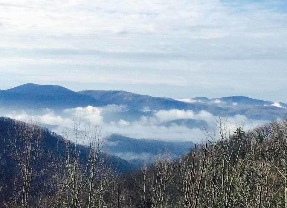 Heavenly winter views.