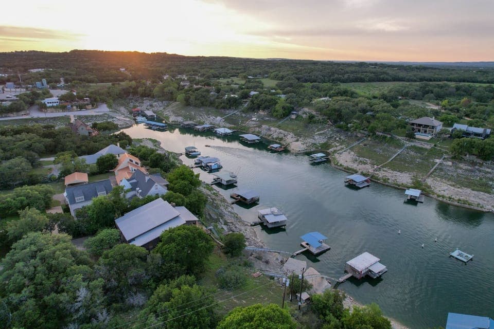 View down the cove. We will always have water!