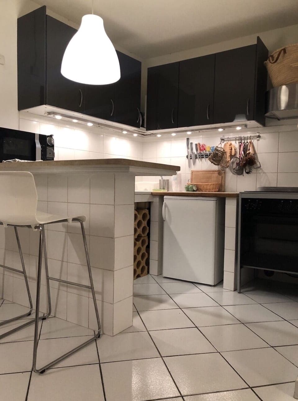 New well equipped kitchen