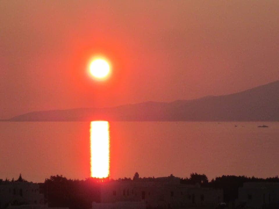 Amazing sunsets, this was in December.