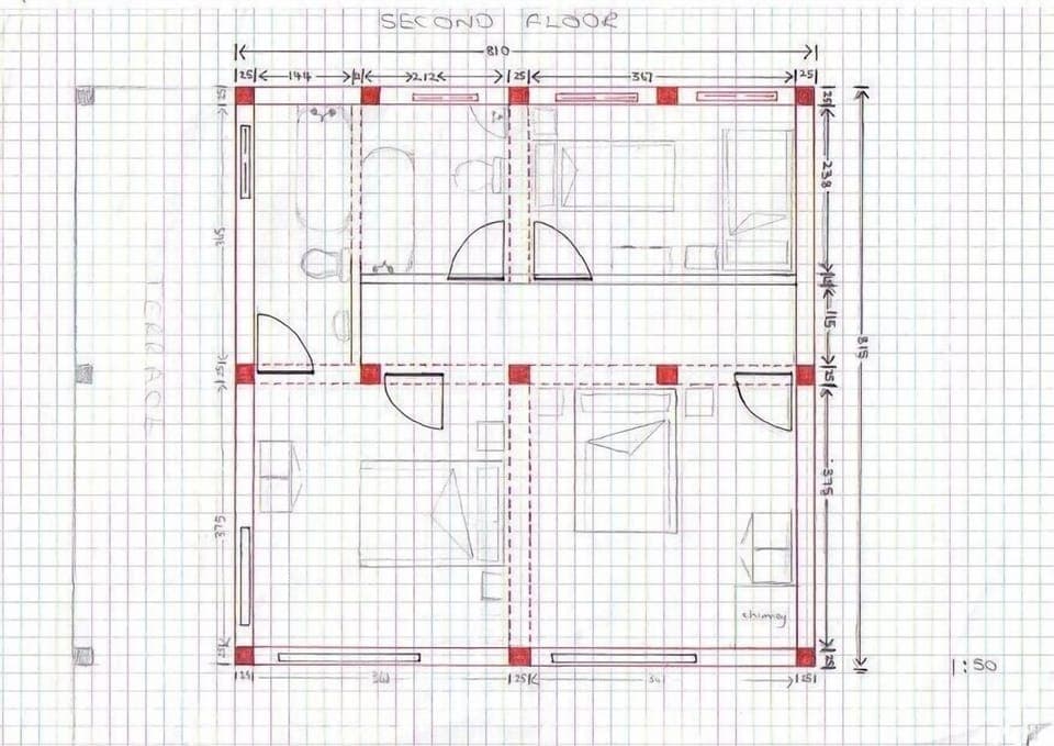 Floor plan 2nd floor