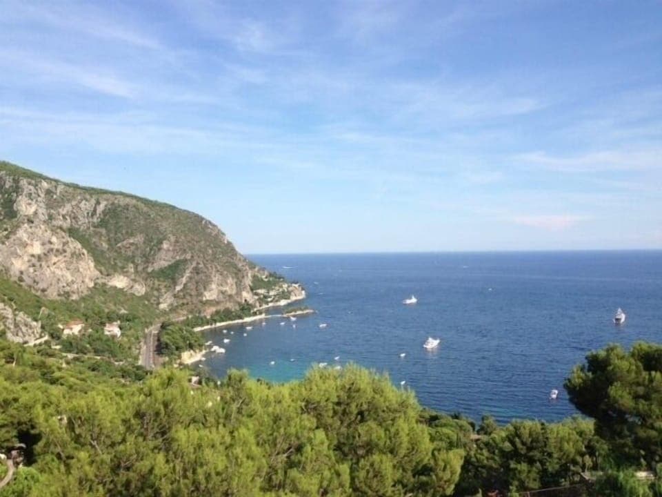 south of france coast by Eze sea side