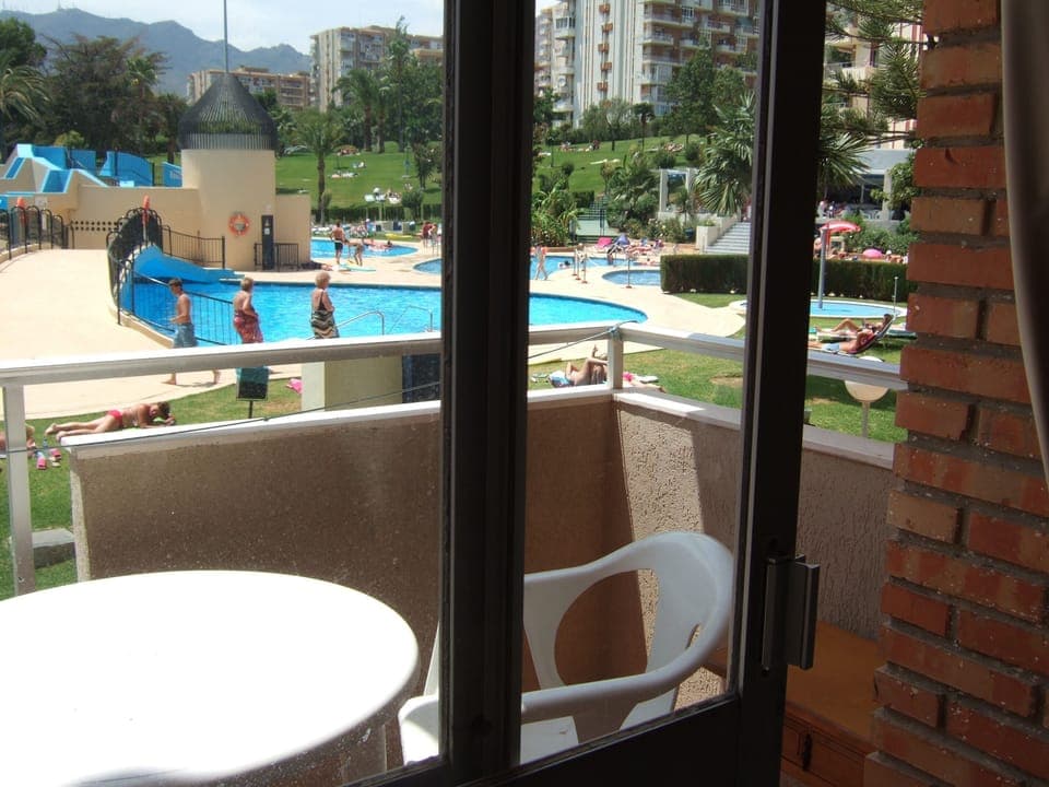 Pools/Garden view from balcony