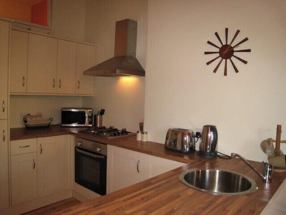 modern fully equipped kitchen