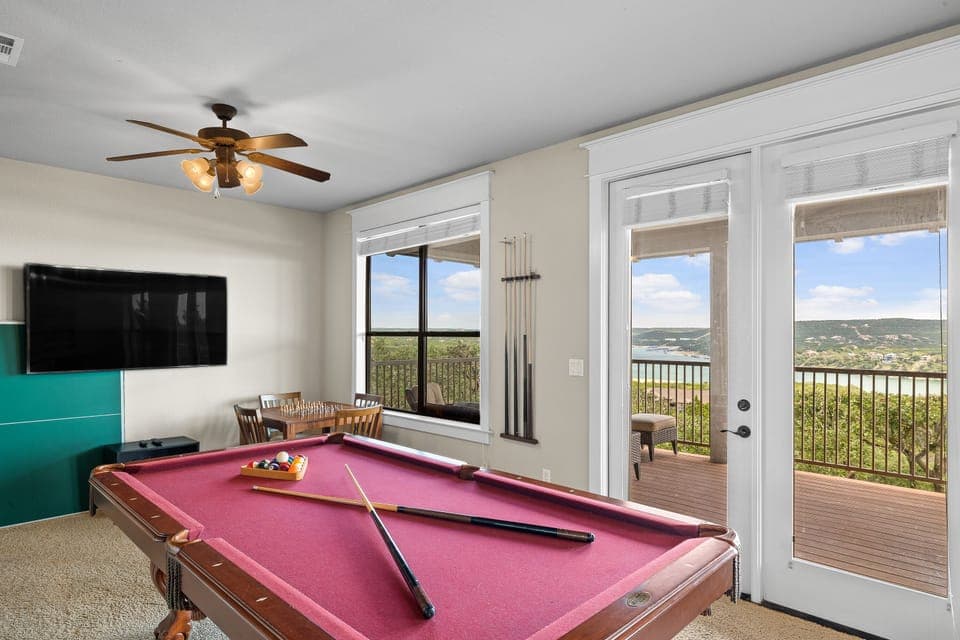 Pool Table that also converts to Ping Pong Table