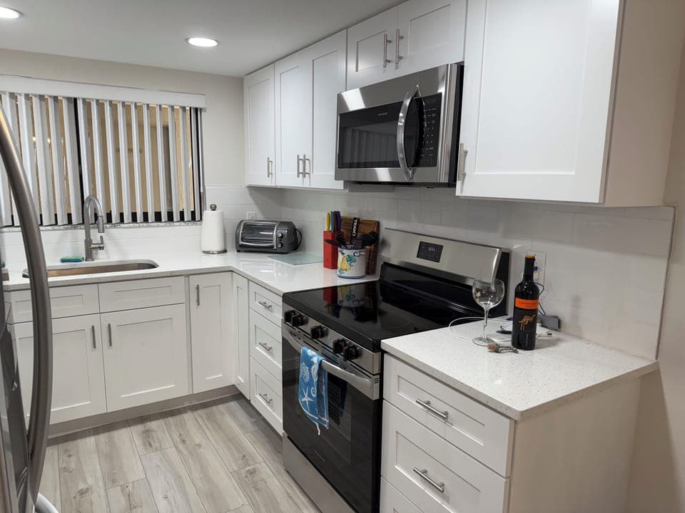 Fully equipped kitchen