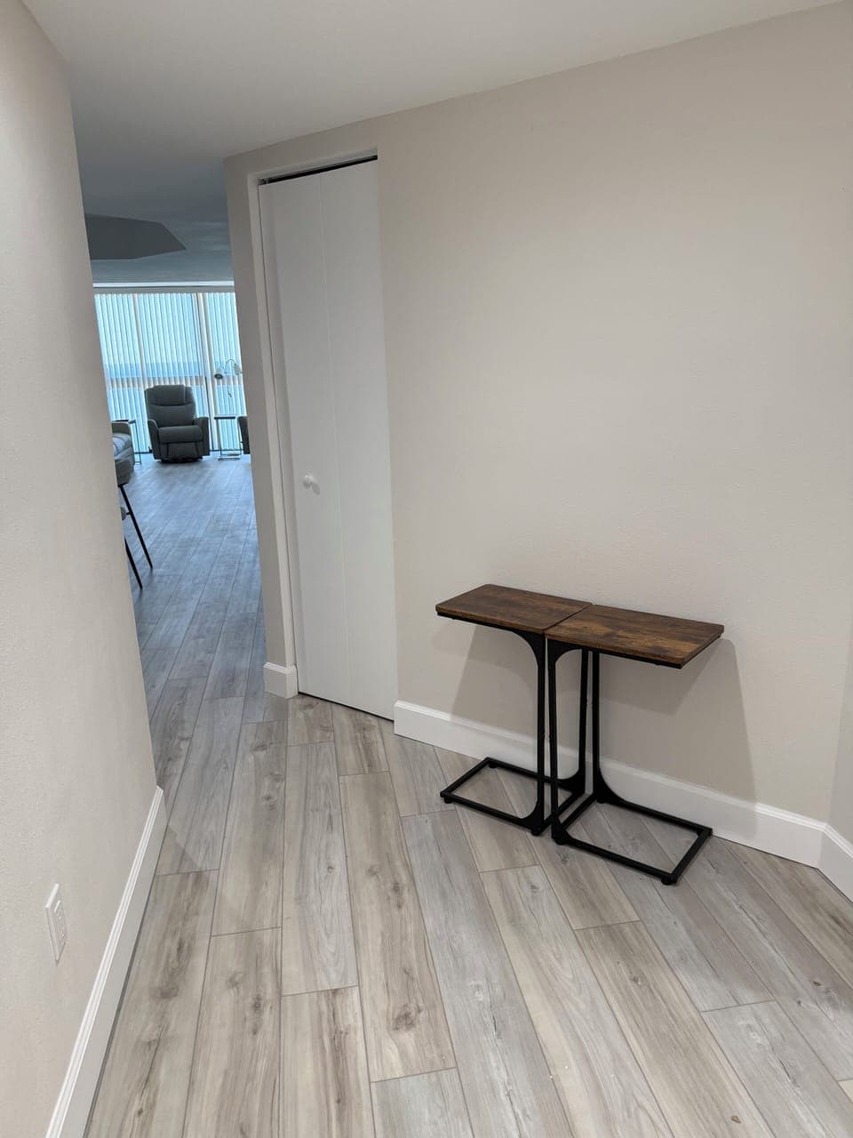 Foyer with closet