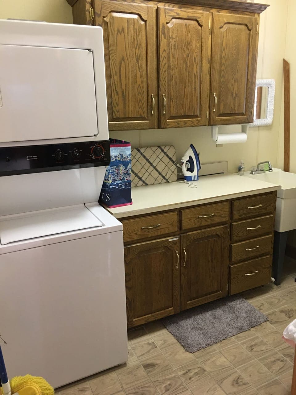Laundry room, first floor. New washer/dryer