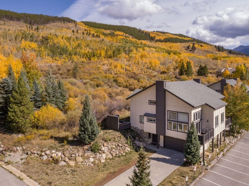The Retreat duplex house in the Keystone Ski Area.