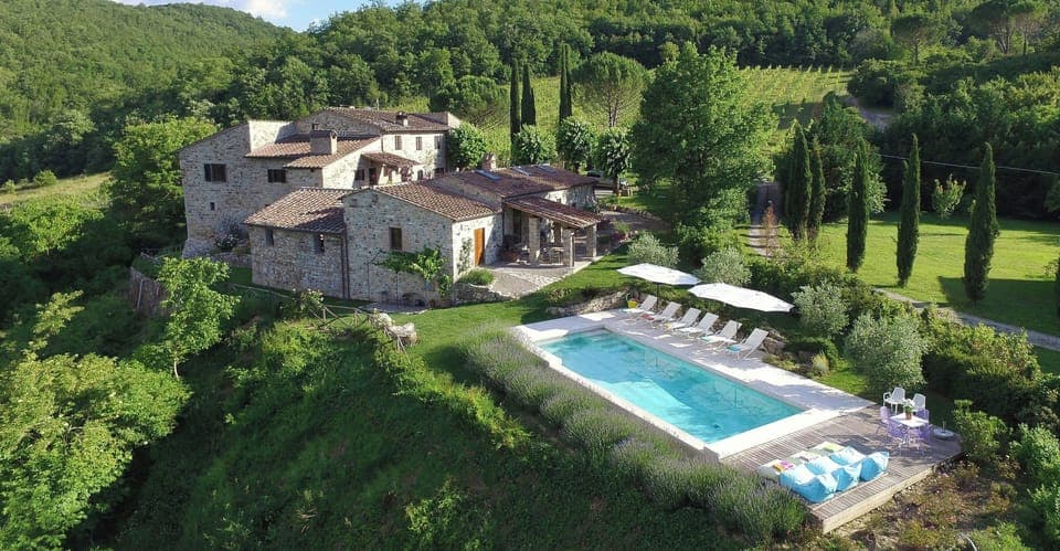 Tranquility and total Privacy at Villa San Piero