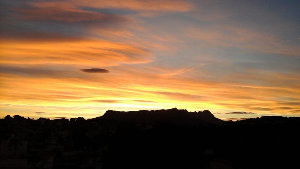 Mountain view - sunset