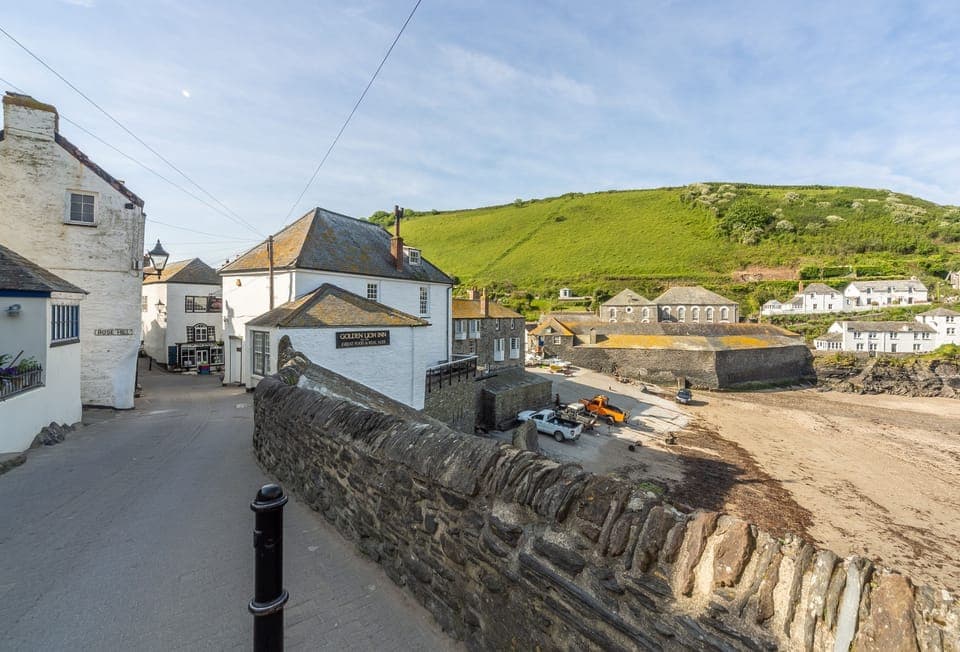 The quaint town of Port Isaac