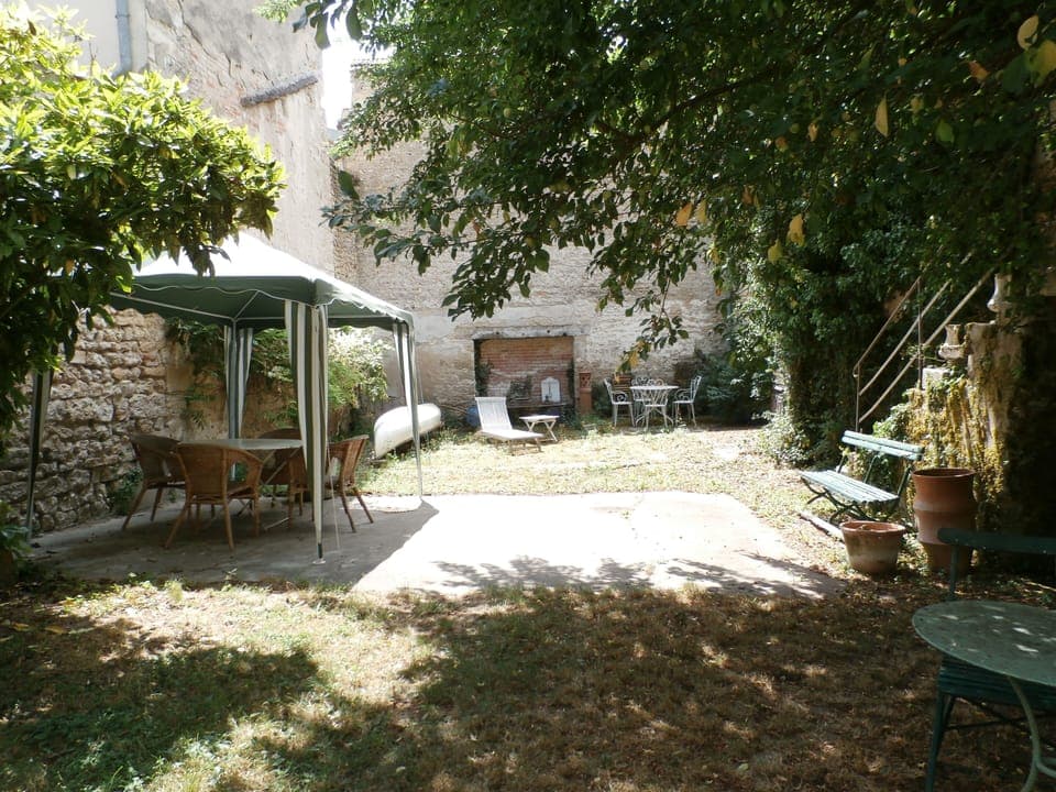 Outside, from the groudfloor