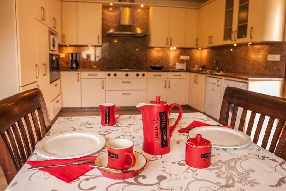 Very large eat in kitchen.