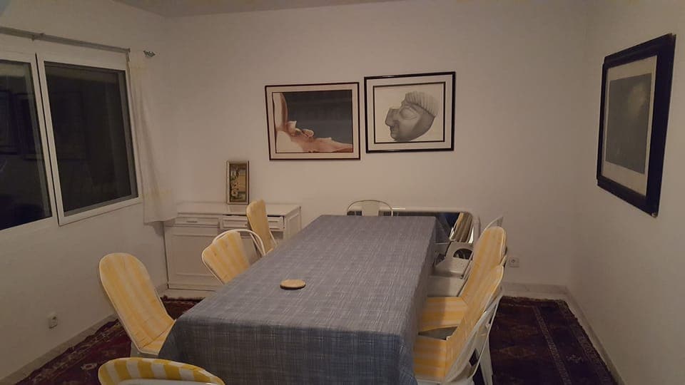 Upstairs dining room sea view