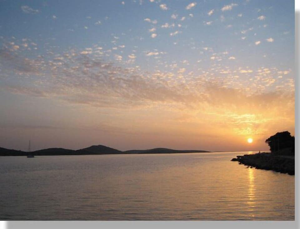 marvellous sunsets (a view from the beach 30 meters away of the villa)