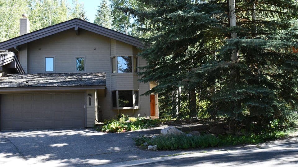 Home backs to National Forest