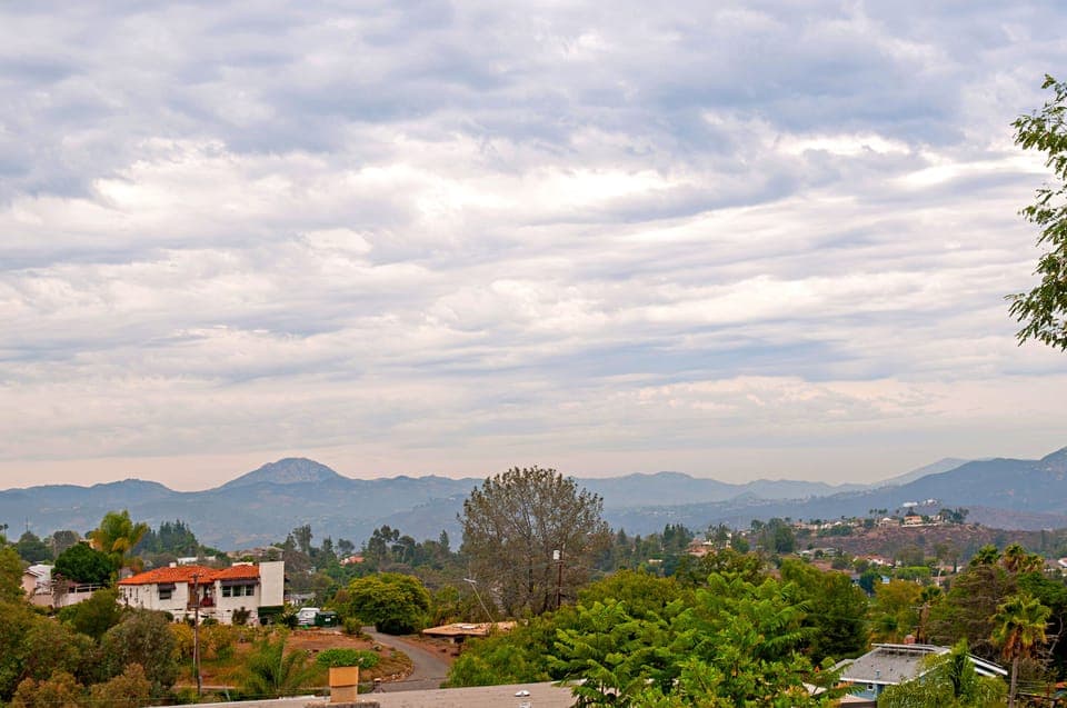 Mountain view to the east