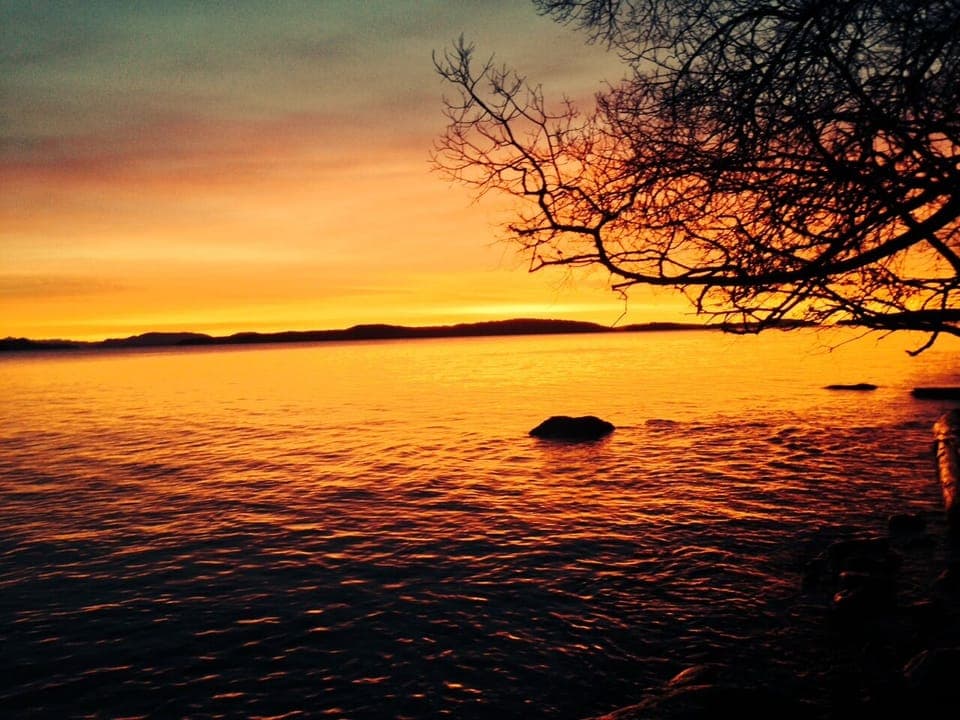 Sunrise at the beach