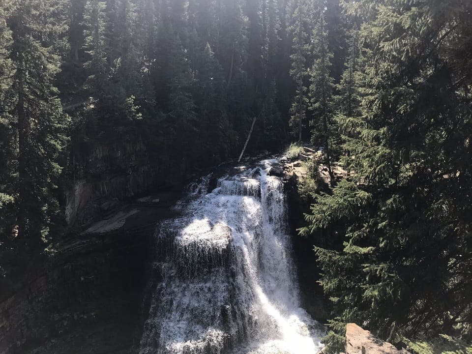 Ousel Falls in Big Sky Meadow Village.