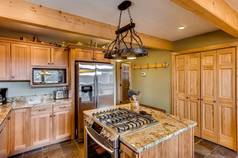 You will have everything you need to cook your favorite meals during your vacation.