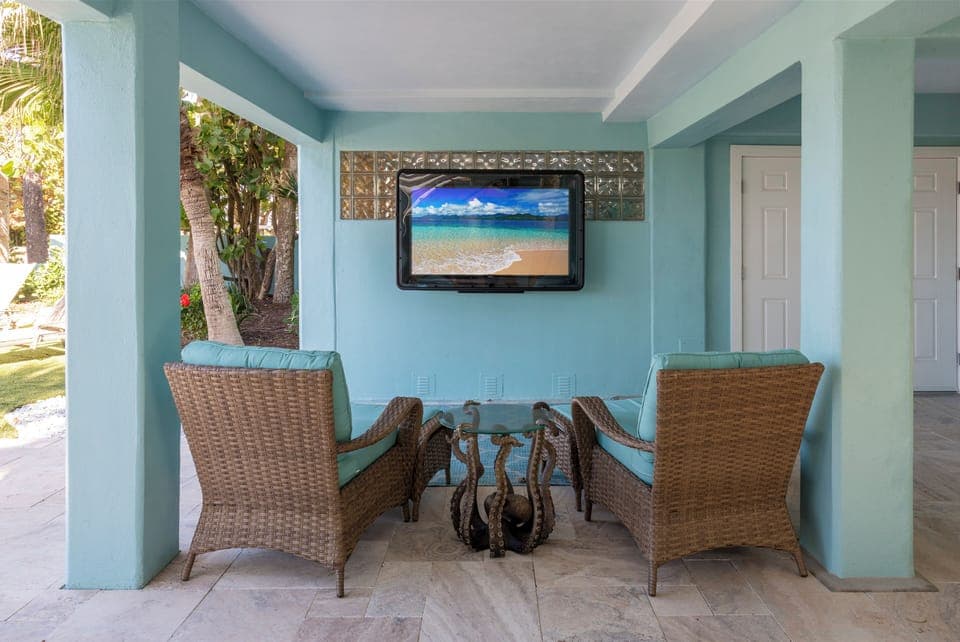 Outdoor TV Area