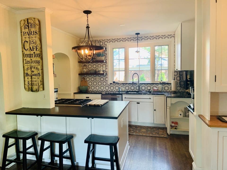 Kitchen viewed from Dining Room