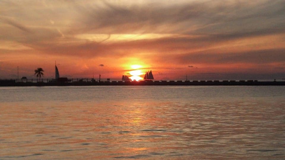 Walk less than a block - watch the sunset from locals only know about boardwalk