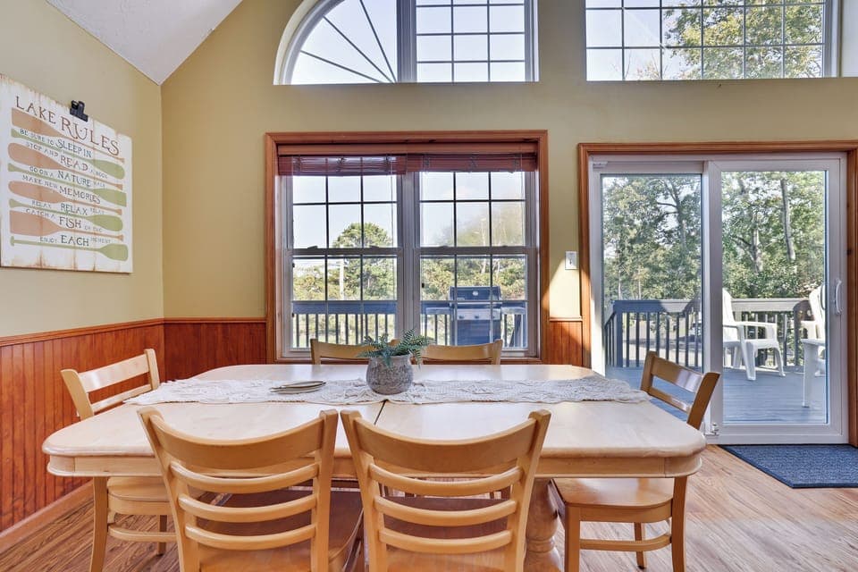 main kitchen table