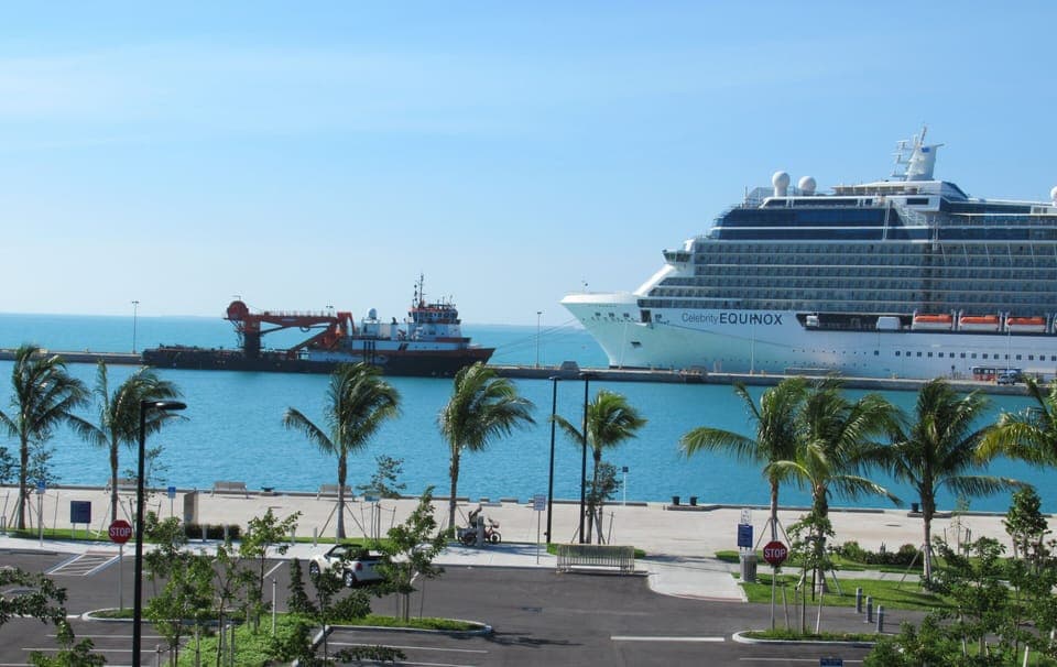 Ocean View behind home