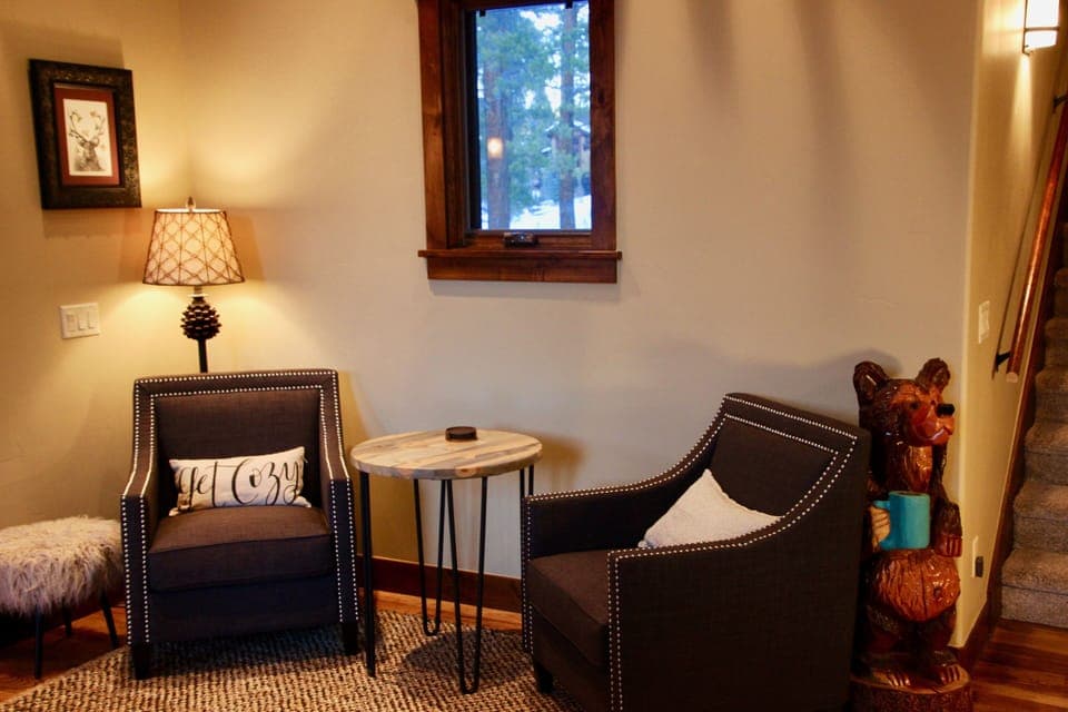 Coffee and reading area