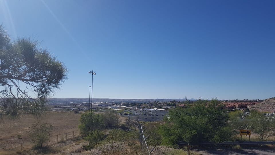 View from the backyard