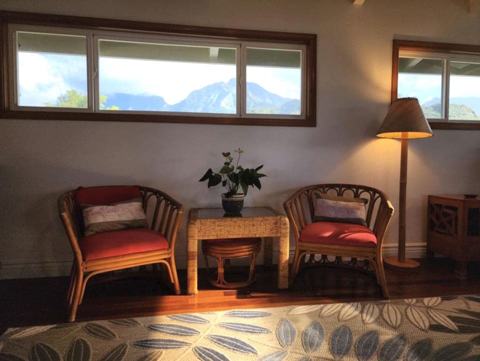 KN loft room - South facing view form bonus room.