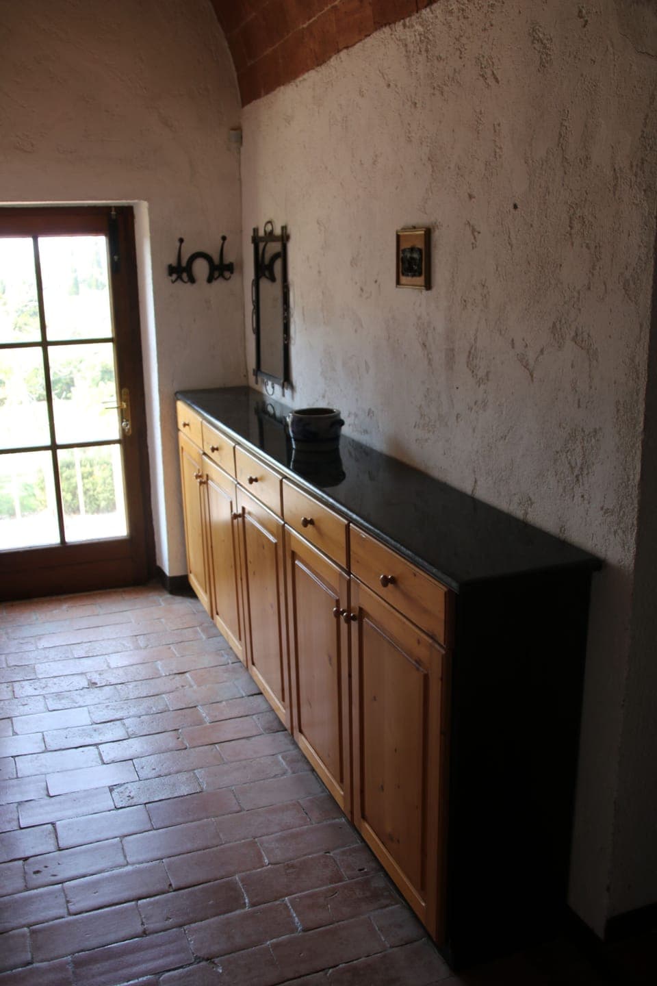 The hall way on the 1st floor