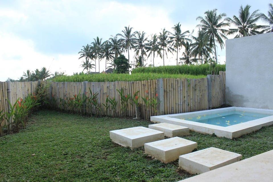 Ubud Private Pool Villa Rice field View