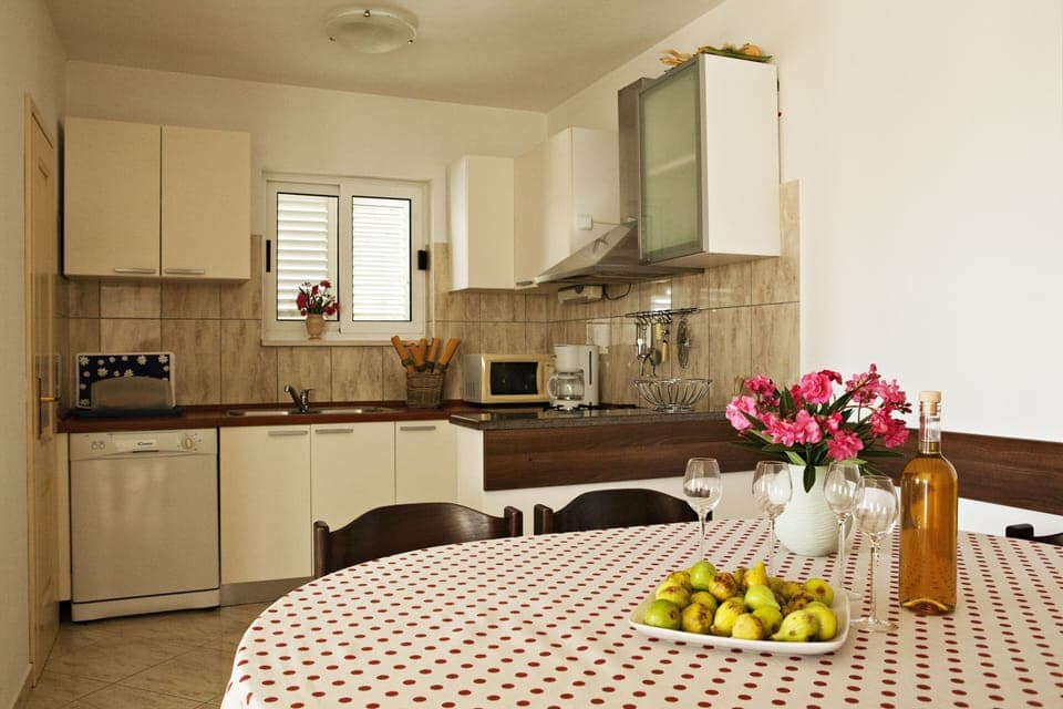 Kitchen with dining area
