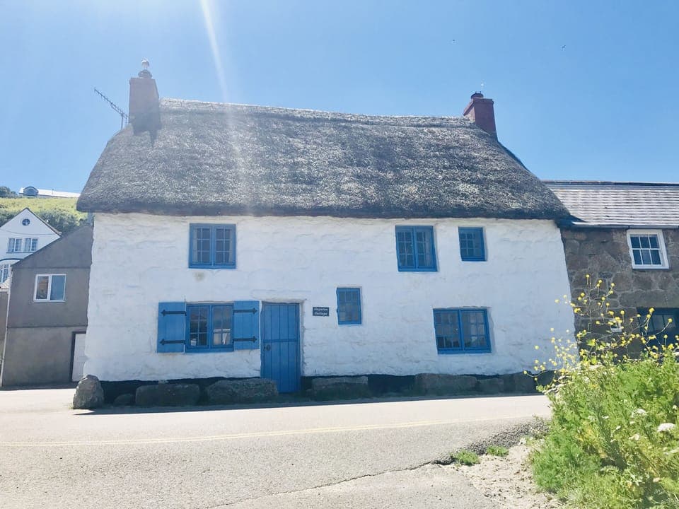 Front of the cottage