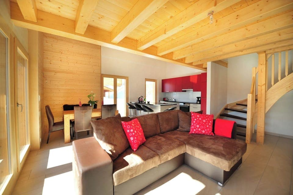 Inside Chalet Ourson Blanc