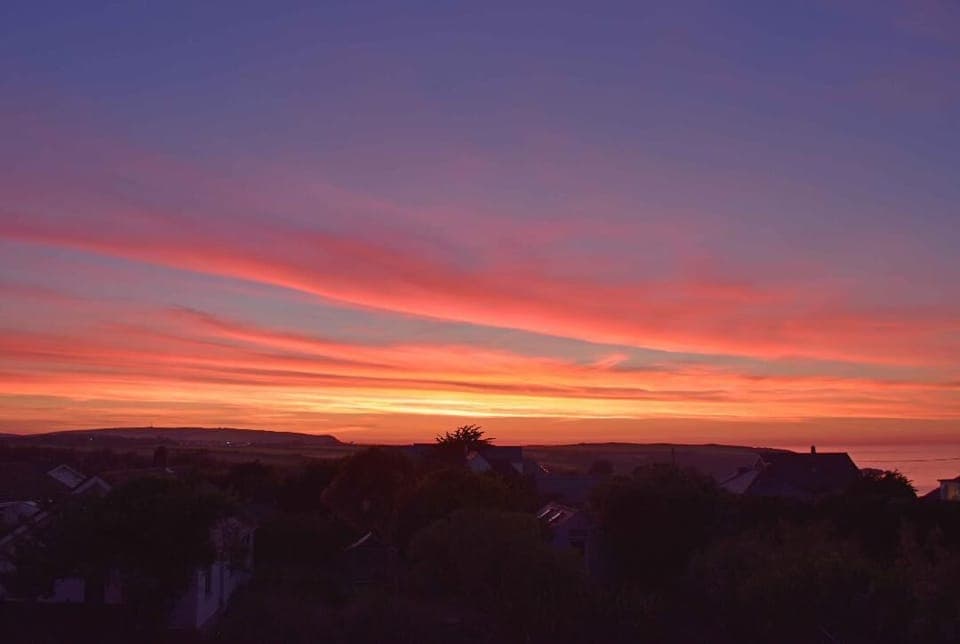 Sun Set at Harlyn Bay