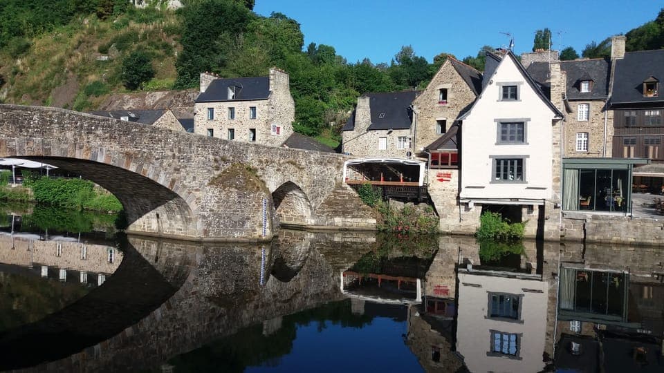 The port of Dinan, just next to the apartment
