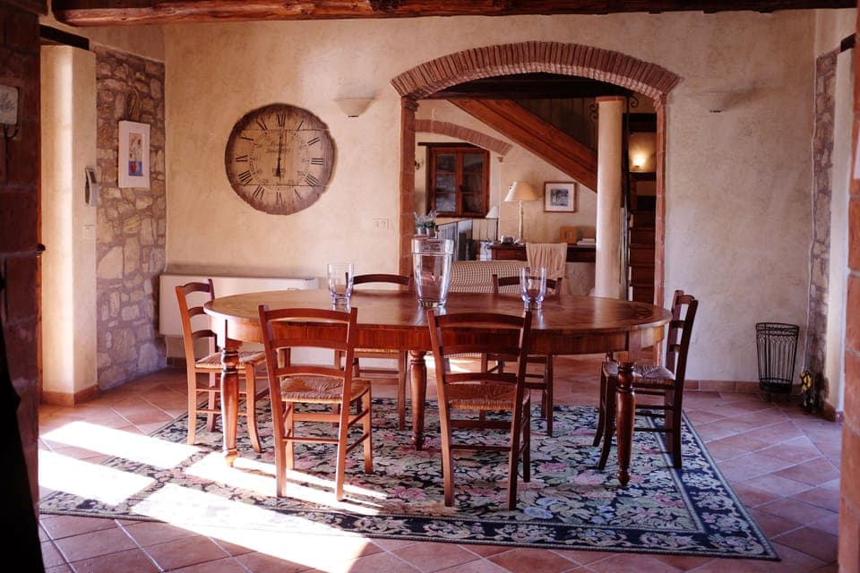 Dining Room, looking through to Entrance Hall and Living Room