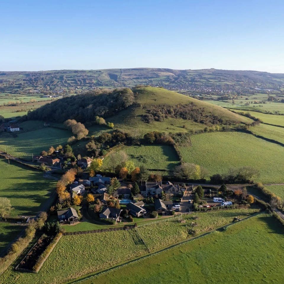 Tor Farm, nestled at the base of Nyland hill, close to Cheddar Gorge