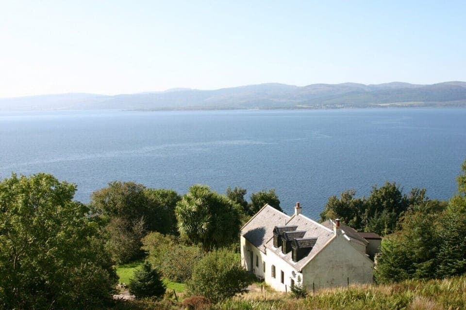 House with views across to Kintyre