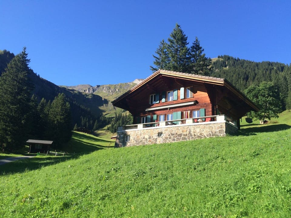 Chalet Robles in the summer