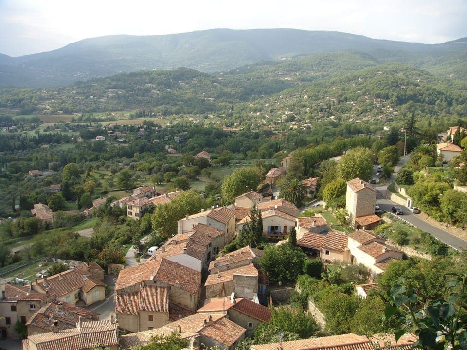 A view of Fayence village