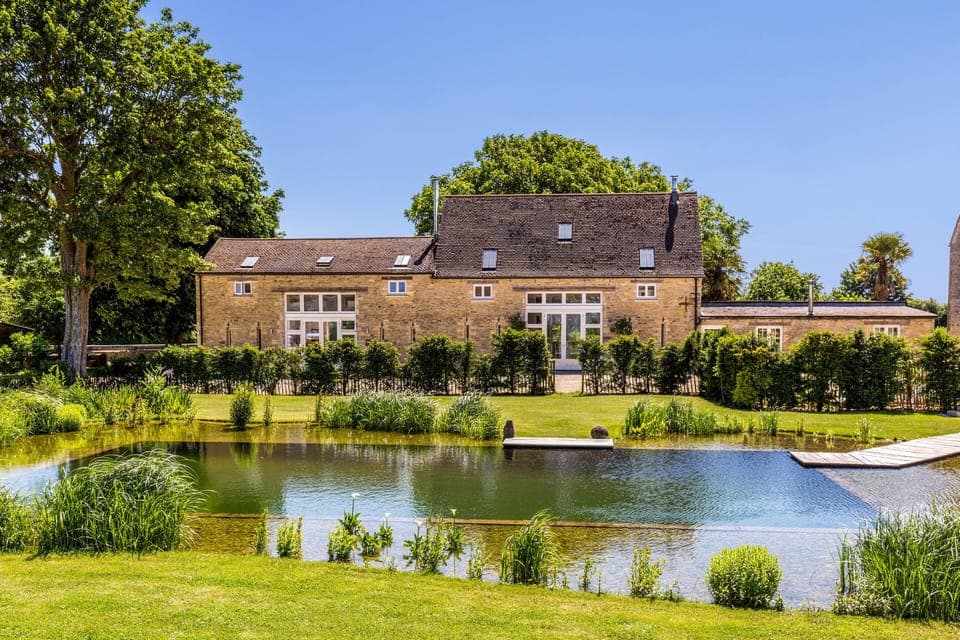 Small Barn, Big Barn and Swimming Pond