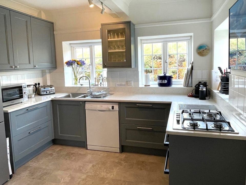 Spacious Kitchen with Aga & Separate Electric Oven