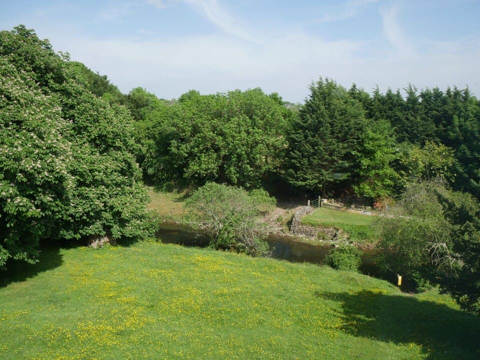 Rear Garden and River