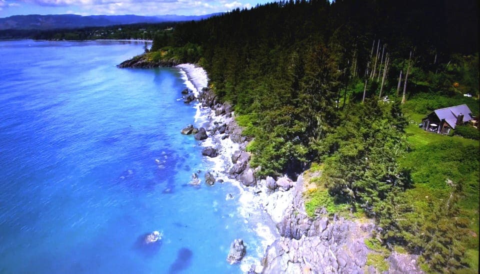 West Beach. Forest. Rose cottage.